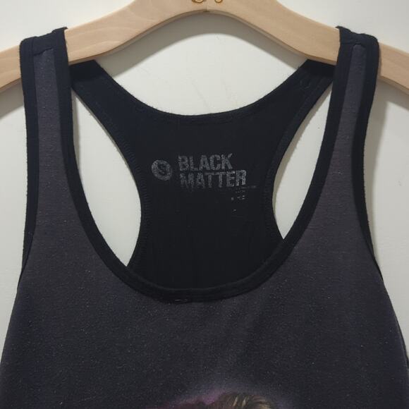 Black Matter Hot Topic Día De Los Muertos Graphic Tank Top Black Women's size S - Picture 4 of 5